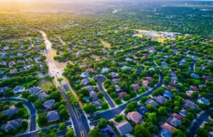 Ariel photo of Mustang Lakes in Prosper TX